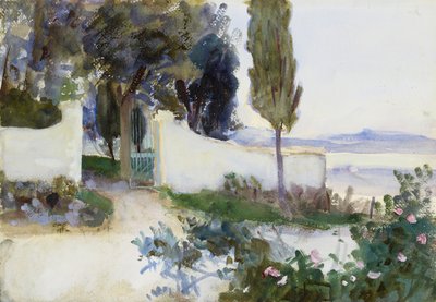 Tore einer Villa in Italien von John Singer Sargent